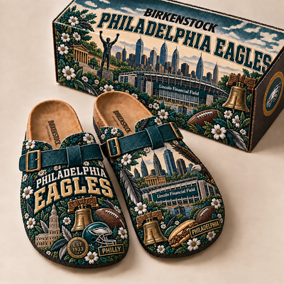Philadelphia Gameday Bloom Clogs