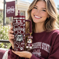 Mississippi State Bulldog Luxe 40oz Tumbler