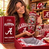 Tuscaloosa Crimson Gilded 40oz Tumbler