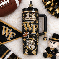 Wake Forest Deacon Gilded 40oz Tumbler