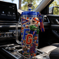 Gainesville Gator Football Starry 40oz Tumbler