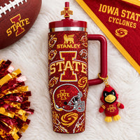Iowa State Cyclone Starry 40oz Tumbler