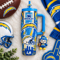 Los Angeles Bolt Football Gilded 40oz Tumbler