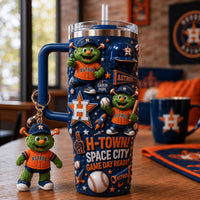 Houston Baseball Bling 40oz Tumbler