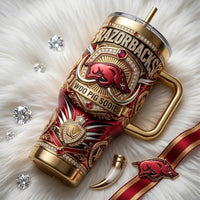 Arkansas Gridiron Jewel 40oz Tumbler