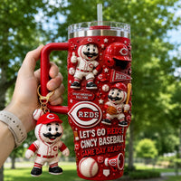 Cincinnati Baseball Luxe 40oz Tumbler