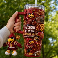 Iowa State Cyclone Dazzle 40oz Tumbler