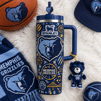 Memphis Basketball Jewel 40oz Tumbler