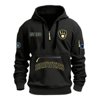 Milwaukee Grey Baseball Hoodie