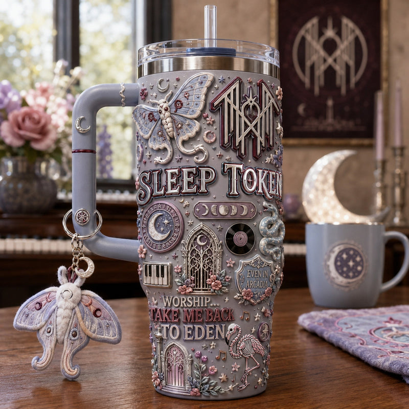 Mystic Masked Rock Aurora 40oz Tumbler