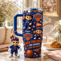 New York Knick Basketball Aurora 40oz Tumbler