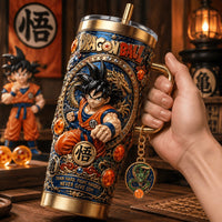 Dragon Warrior Anime Bling 40oz Tumbler