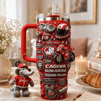 Italian Motorcycle Aurora 40oz Tumbler