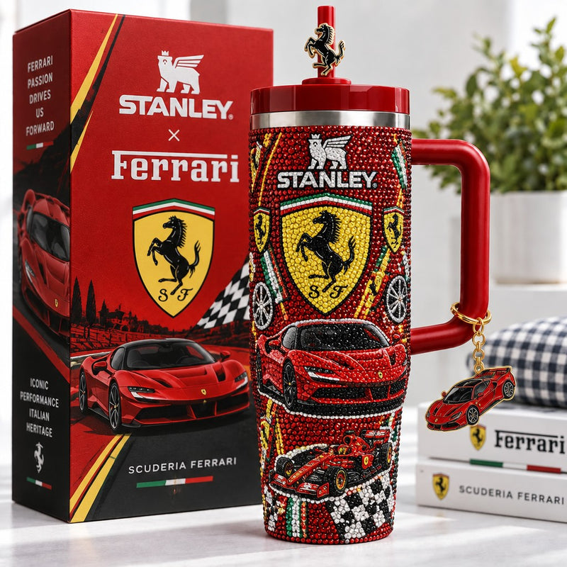 Italian Racing Red Aurora 40oz Tumbler