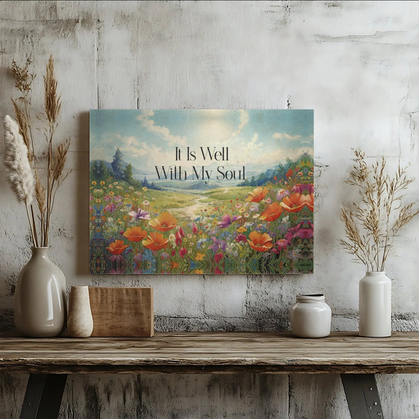 It Is Well With My Soul printable wall art digital download