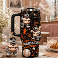 San Francisco Baseball Glam 40oz Tumbler