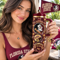 Tallahassee Spear Football Jewel 40oz Tumbler