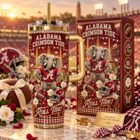 Alabama Rhinestone 40oz Tumbler
