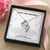 To My Daughter Happy - Birthday Double Hearts Necklace