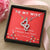 To My Wife Merry Christmas & A Happy New Year To My Wife Christmas Gift  For Wife Jewelry Spouse Double Hearts Necklace