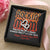 Rockin' Mom You're The Best Damn Woman That I've Ever Seen - Happy Mother's Day - Mom Necklace Jewelry New Mom Necklac Double Hearts Necklace