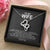 To My Wife - I Love You Message - Tmw18 Double Hearts Necklace