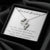Sweet Sister You Are Beautiful & Kind Double Hearts Necklace