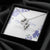 To My Daughter 3 Double Hearts Necklace