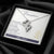 To My Daughter Necklace Christmas Gift From Dad - Forever Love Daughter Necklace On Christmas Day - Dad And Daughter N 3 Double Hearts Necklace