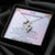 A Beautiful Girl On Her Graduation Day Necklace 1 Double Hearts Necklace
