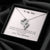 To My Wife - I Would Use My Last Breath To Tell You I Love You - Love Your Husband -  Double Hearts Necklace