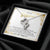 To My Girlfriend -  - G01 Double Hearts Necklace
