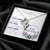 Mother Necklace Mom Gift Mom Necklace Mother's Day Gift Mother's Day Necklace To My Mother - Just Breathe Double Hearts Necklace