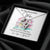 Husband To Wife - Necklace For Gift 3 Double Hearts Necklace