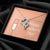 To My Mom 4 Double Hearts Necklace