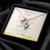 Gift For Daughter From Mom - No Matter How Old You Get You Will Always Be My Baby Girl - Together Forever Never Apart  Double Hearts Necklace