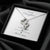 To My Daughter -  I Love You So Much Double Hearts Necklace