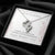 Dear Grandma  Double Hearts Necklace
