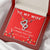 To My Wife Merry Christmas & A Happy New Year To My Wife Christmas Gift  For Wife Jewelry Spouse Double Hearts Necklace