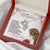 To My Daughter -  Gift Double Hearts Necklace
