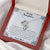 To My Daughter. Through Thick And Thin - Love Mom Double Hearts Necklace