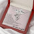 To My Mom - Your Daughter - I Need To Say  I Love You Double Hearts Necklace