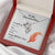 To My Grandmother - Everything That I Am Double Hearts Necklace