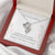 Dear Grandma  Double Hearts Necklace