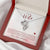 To My Wife - If Had My Life To Live All Over Again - Necklace Double Hearts Necklace