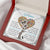 To My Daughter  1 Double Hearts Necklace