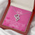 To My Wife - You Take My Breath Away -  Double Hearts Necklace
