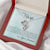 To My Wife - I'm Proud To Be Your Husband -  Double Hearts Necklace