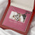 Happy Mother's Day Custom Photo Necklace Double Hearts Necklace