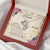 To My Daughter - Always Be My Baby Girl - Double Hearts Double Hearts Necklace